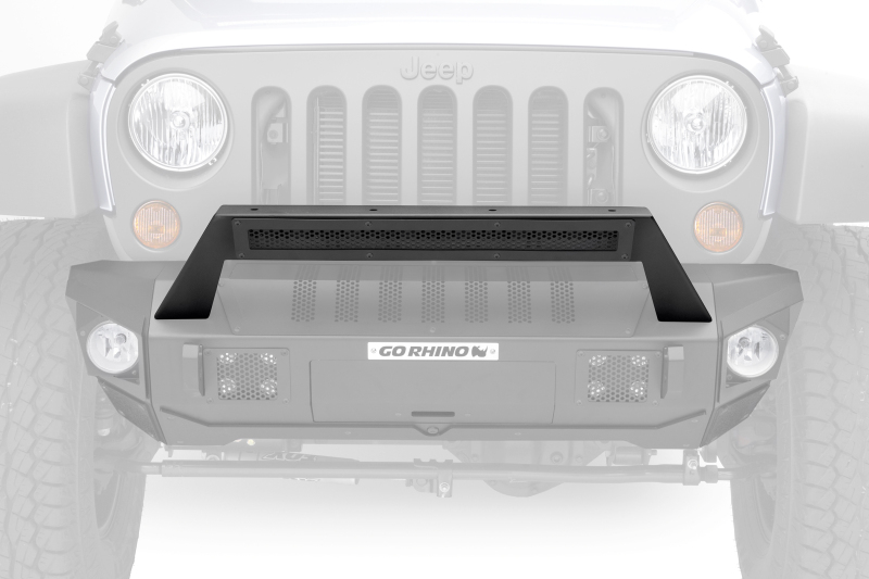 Jeep Wrangler Bumper - Go Rhino - Trailline - Textured Black - `07-`20